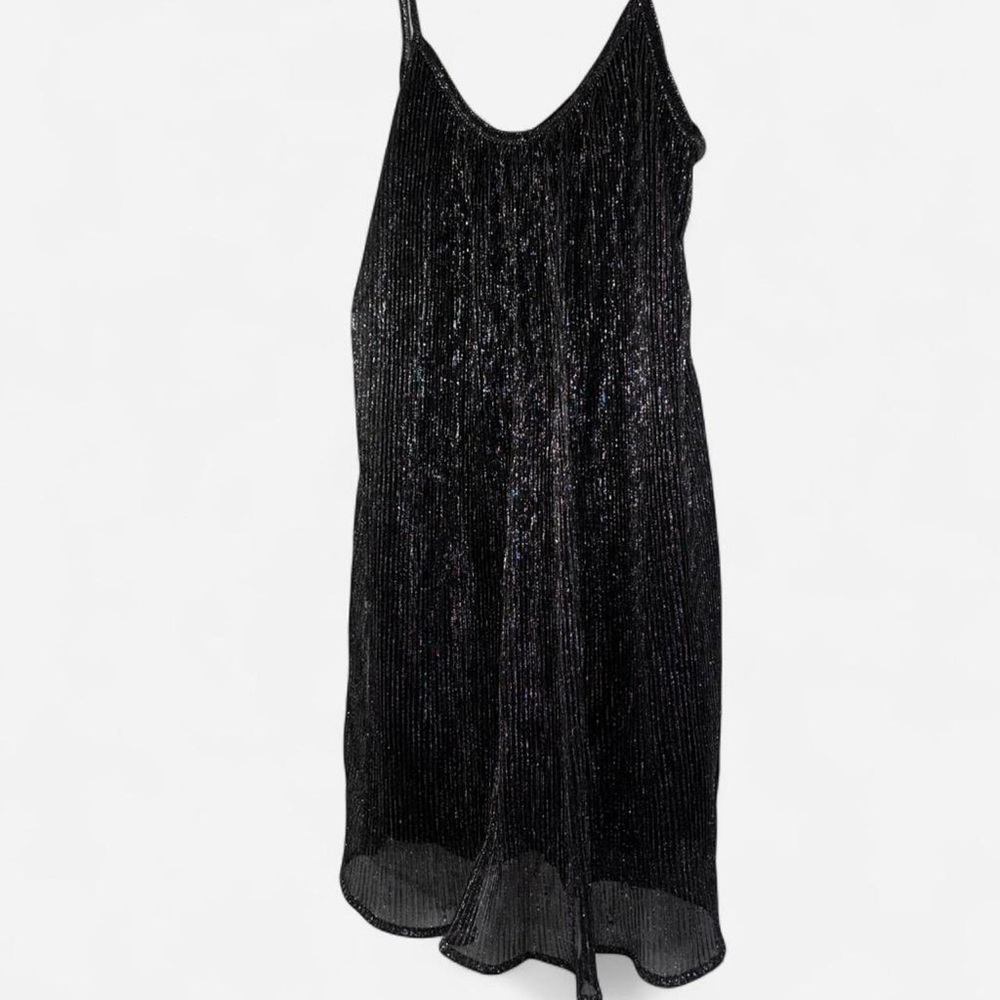 Lovemarks Silver Dress with black highlights